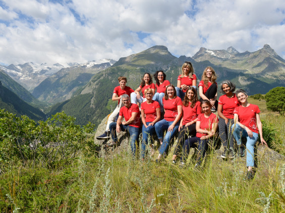 Team di Fondation Grand Paradis