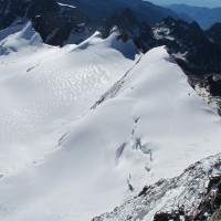 Uno sguardo sul versante che dà su Cogne